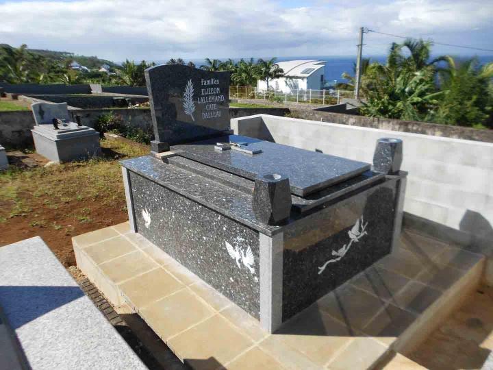 travaux caveau et pierre tombale Saint-Pierre